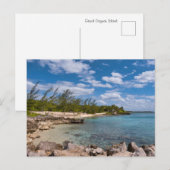 Grand Cayman-eiland Briefkaart (Voorkant / Achterkant)