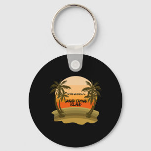 Grand Cayman-eiland vakantie Seven Mile Beach Sleutelhanger