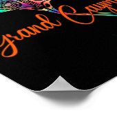 Grand Cayman-eilanden 2025 Tribal Stingray Familie Poster (Hoek)