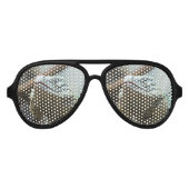 Grand Cayman Iguana Aviator Zonnebril (Voorkant)