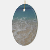 Grand Cayman Island Beach Keramisch Ornament (Links)