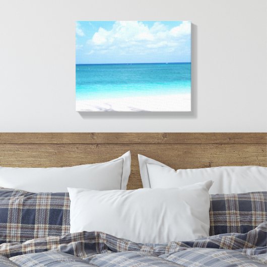 Grand Cayman Island Beach & Ocean Canvas (Insitu (Slaapkamer))