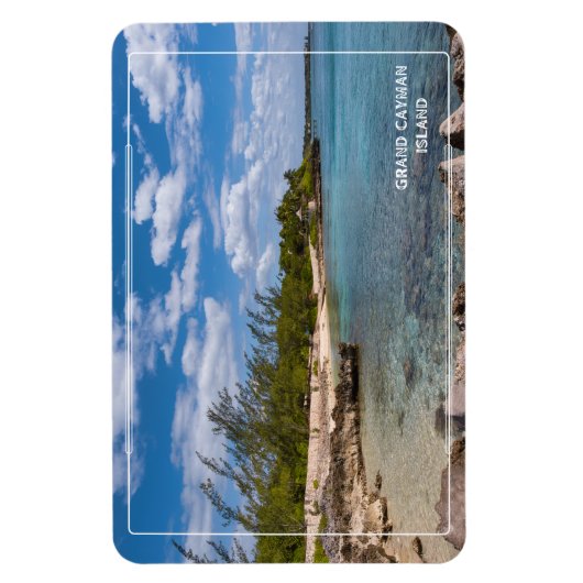 Grand Cayman Island Magneet (Verticaal)