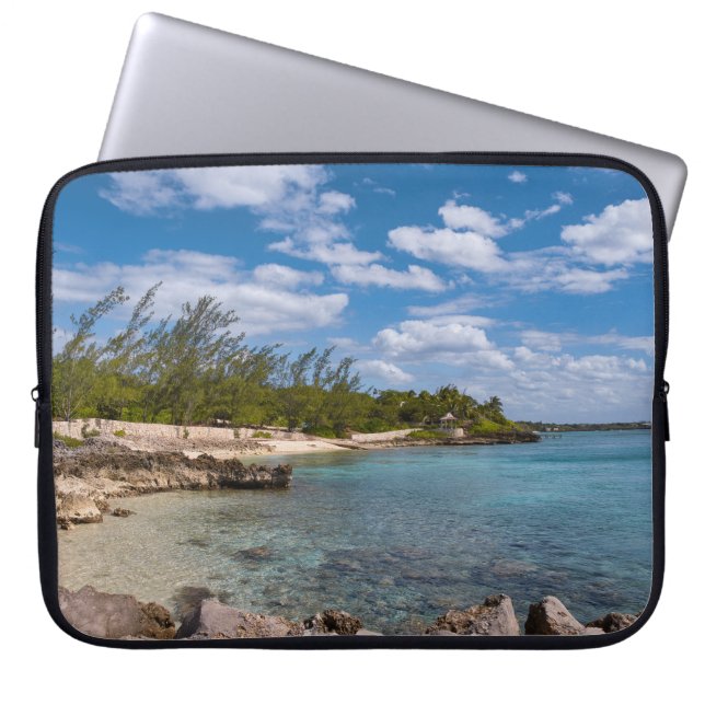 Grand Cayman Island Paradise Laptop Sleeve (Voorkant)