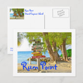 Grand Cayman Island, Rum Point, Briefkaart (Voorkant / Achterkant)