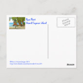 Grand Cayman Island, Rum Point, Briefkaart (Achterkant)