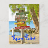 Grand Cayman Island, Rum Point, Briefkaart (Voorkant)