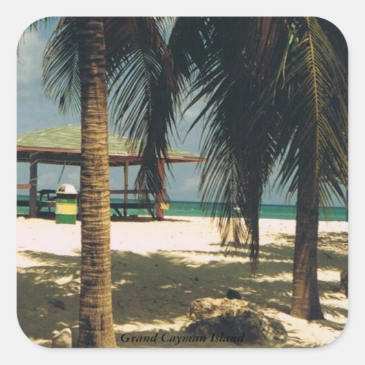 Grand Cayman Island Sticker (Voorkant)