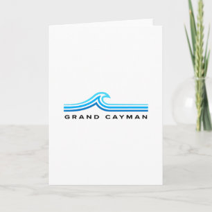 Grand Cayman Islands Golven Vintage Heren Dames Jo Kaart
