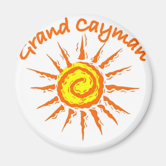 Grand Cayman Magneet (Voorkant)