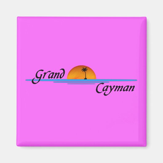 Grand Cayman Magnet (Voorkant)