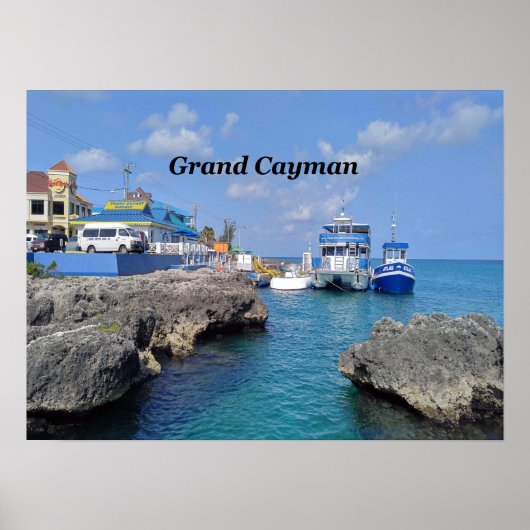 Grand Cayman Poster (Voorkant)