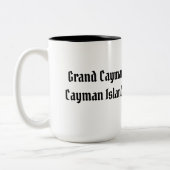 Grand Cayman Tweekleurige Koffiemok (Links)