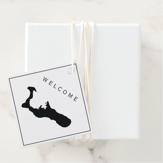 Grand Cayman Welkom Bag Gift Label Weddenschap Wee (In situ)