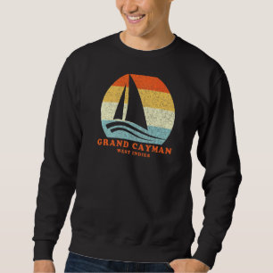 Grand Cayman West Indies Zeilboot Trui