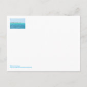 GRAND CAYMAN'S TURQUOISE WATER IS CALLING! BRIEFKAART (Achterkant)