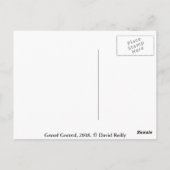 Grand Central, 2008. Briefkaart (Achterkant)