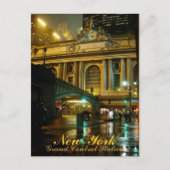 Grand Central Briefkaarten Custom New York Briefka (Voorkant)