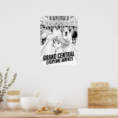 Grand Central Everyone Arrives Anime Poster (Keuken)