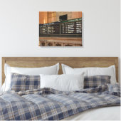 Grand Central Hudson Harlem Train Departures NYC Canvas Afdruk (Insitu (Slaapkamer))