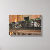 Grand Central Hudson Harlem Train Departures NYC Canvas Afdruk (Voorkant)
