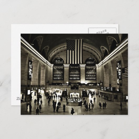 Grand Central Station Briefkaart (Voorkant / Achterkant)