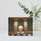 Grand Central Station Clock (New York, NY) Briefkaart (Staand voorkant)