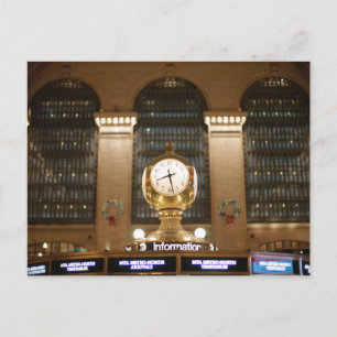 Grand Central Station Clock (New York, NY) Briefkaart