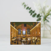 Grand Central Station New York Briefkaart (Staand voorkant)