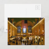 Grand Central Station New York Briefkaart (Voorkant / Achterkant)