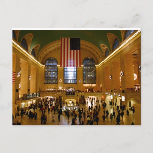 Grand Central Station New York Briefkaart (Voorkant)