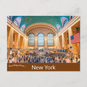 Grand Central Station New York Briefkaart