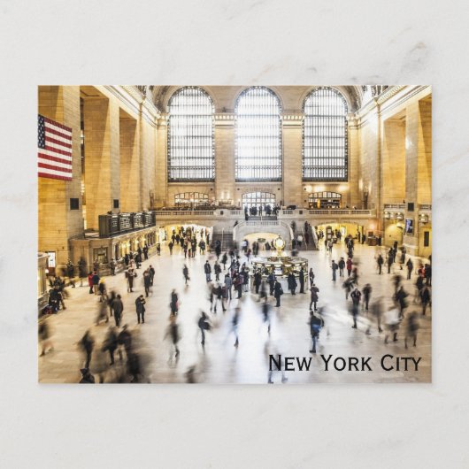 Grand Central Station New York City Briefkaart (Voorkant)