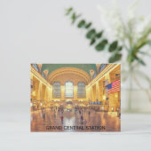 Grand Central Station New York City Briefkaart (Staand voorkant)