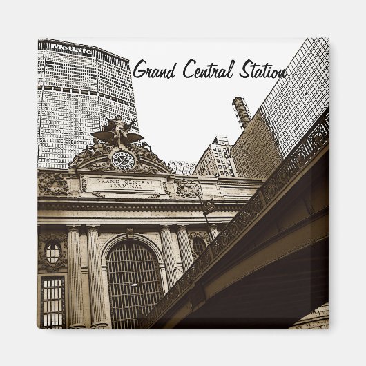 Grand Central Station, New York Magneet (Voorkant)