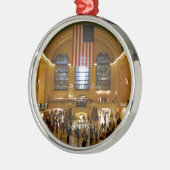 Grand Central Station New York Metalen Ornament (Links)