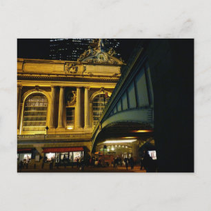 Grand Central Station - Night - New York City Briefkaart