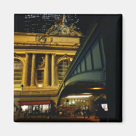 Grand Central Station - Night - New York City Magneet (Voorkant)