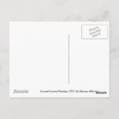 Grand Central Station, NYC Briefkaart (Achterkant)
