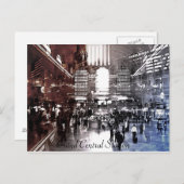 Grand Central Station, NYC Briefkaart (Voorkant / Achterkant)