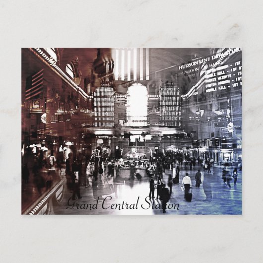 Grand Central Station, NYC Briefkaart (Voorkant)