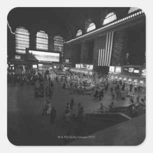Grand Central Station Vierkante Sticker