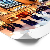 Grand Central Terminal Charm: Waterverf Print (Hoek)