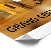 Grand Central Terminal Panorama in New York City Poster (Hoek)
