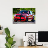 Grand Cherokee SRT8 2012 Poster (Thuiskantoor)