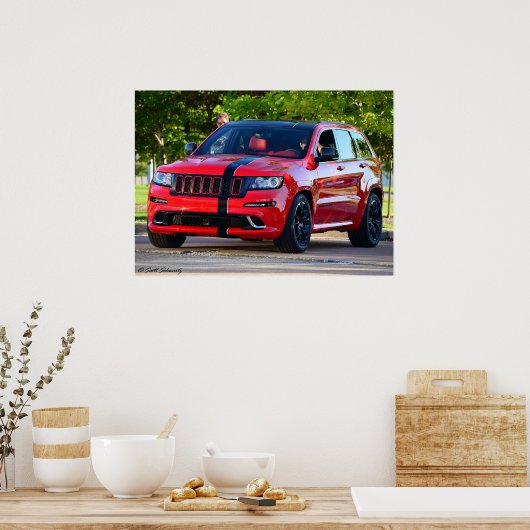 Grand Cherokee SRT8 2012 Poster (Keuken)