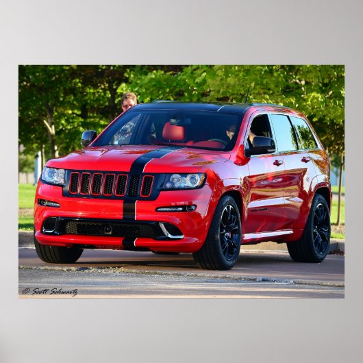 Grand Cherokee SRT8 2012 Poster (Voorkant)