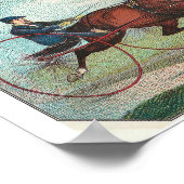 Grand Circuit paardenraces Poster (Hoek)