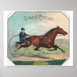Grand Circuit  paardenraces Poster