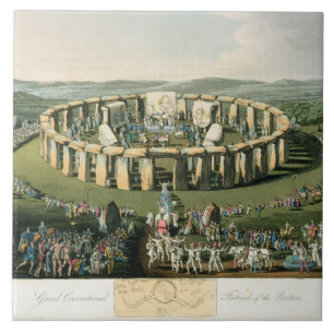 Grand Conventional Festival of the Britons, aquati Tegeltje